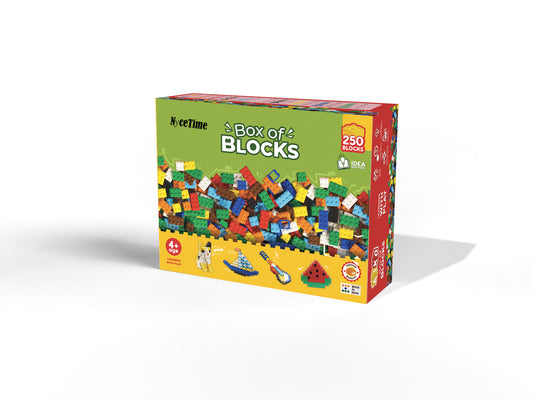 Box of Blocks 250pcs Aiko