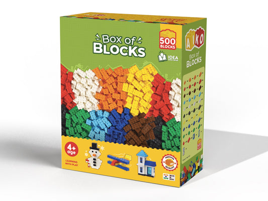 Box of Blocks 500pcs AiKo