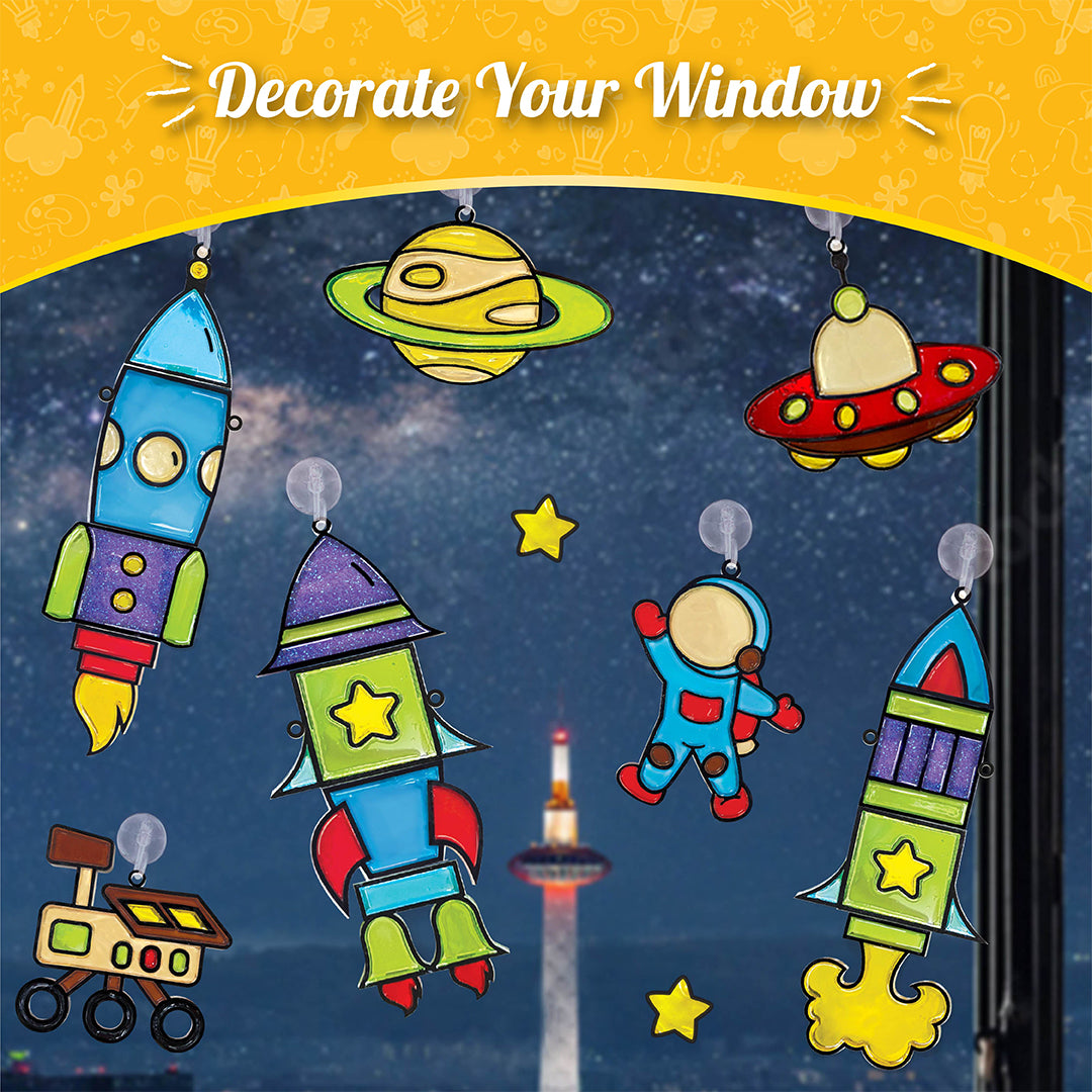 Window Art - Rocket Imagimake WA01