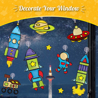 Window Art - Rocket Imagimake WA01