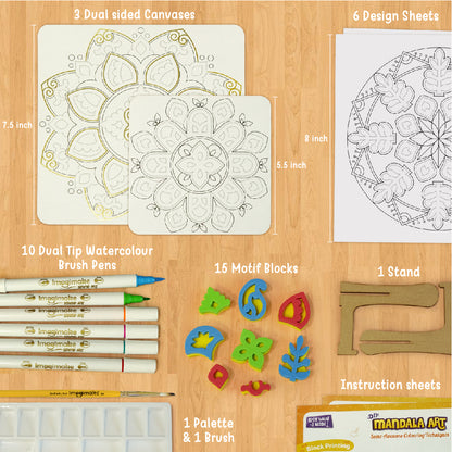 Mandala Art Kit ImagiMake SA18