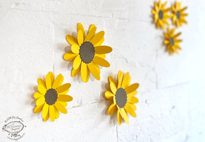 Yellow Sunflower Paper Bunting