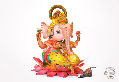 Ganesha DIY Paper Craft Kit