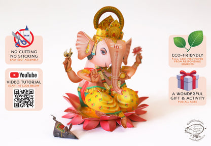 Ganesha DIY Paper Craft Kit