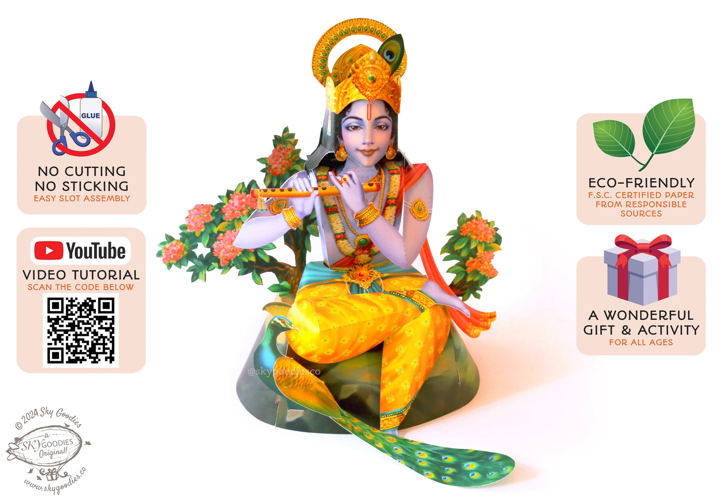 Krishna DIY Paper Craft Kit