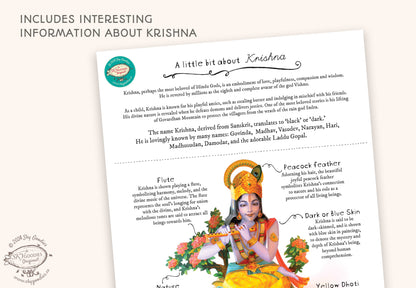 Krishna DIY Paper Craft Kit