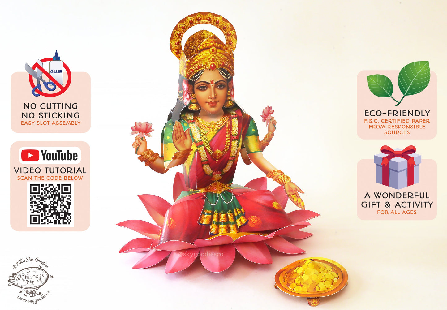 Lakshmi DIY Paper Craft Kit