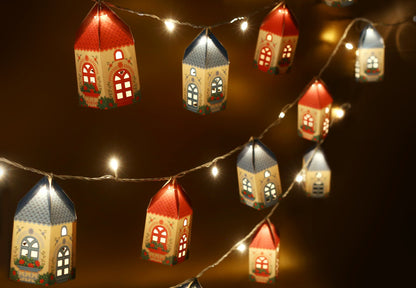 Paper Mini Happy Home Fairy Lights