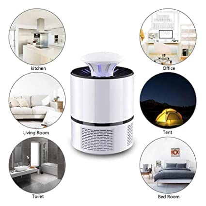 LED UV Light Mosquito Repellent Lamp Anti Fly Repellent Mosquito Lamp USB Insect Bug Zapper