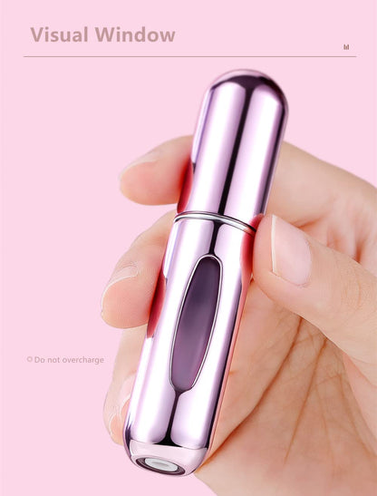 Mini Refillable Perfume Portable Atomizer Bottle Refillable Perfume Spray (5ml - pack of 6 )