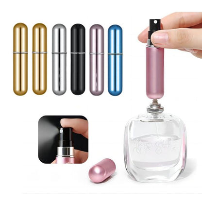 Mini Refillable Perfume Portable Atomizer Bottle Refillable Perfume Spray (5ml - pack of 6 )