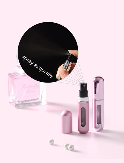 Mini Refillable Perfume Portable Atomizer Bottle Refillable Perfume Spray (5ml - pack of 6 )